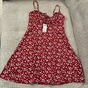 Hollister Knit Tie-Front Mini Dress – Brand new with tag